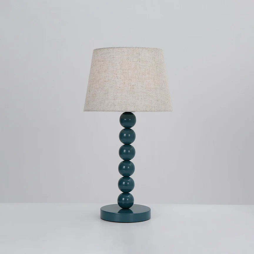 Pearl Orb Table Lamp Cyan