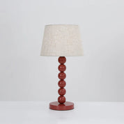 Pearl Orb Table Lamp Rust