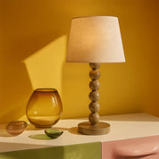 Pearl Orb Table Lamp Toffee