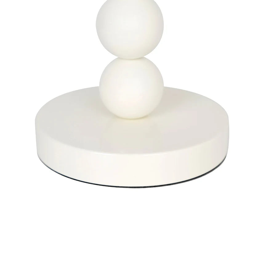Pearl Orb Table Lamp Whisper White