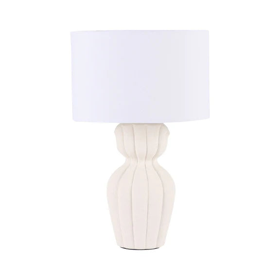 Elina Table Lamp White