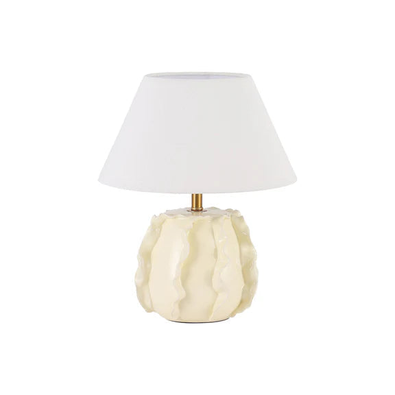 Lila Table Lamp Butter Cream & Linen