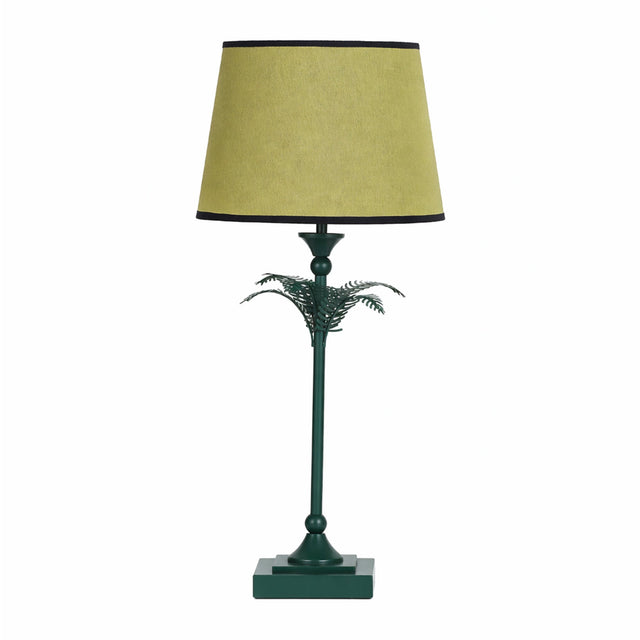 Paloma Palm Table Lamp Green
