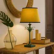 Paloma Palm Table Lamp Green