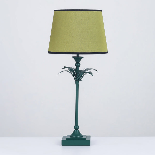 Paloma Palm Table Lamp Green