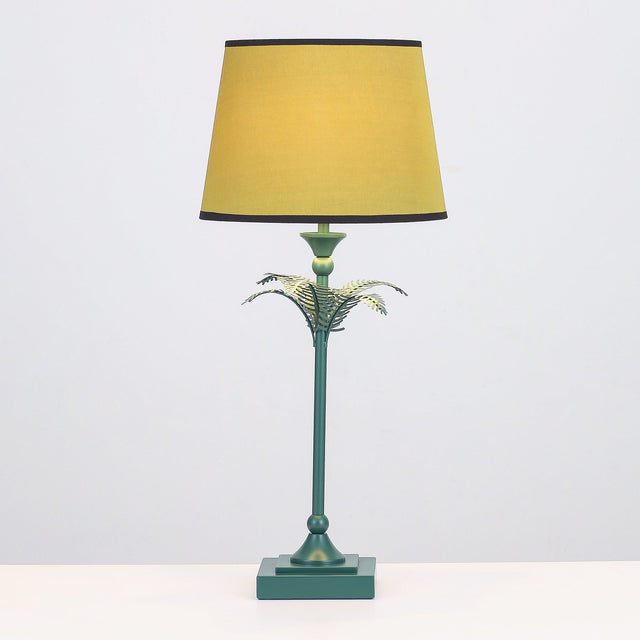 Paloma Palm Table Lamp Green