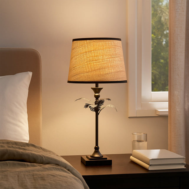 Paloma Palm Table Lamp Natural