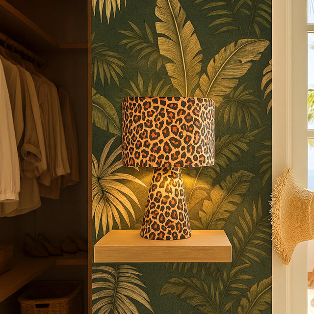 Momo Table Lamp Leopard