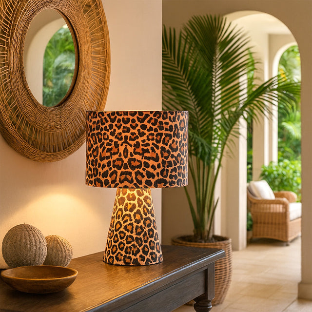 Momo Table Lamp Leopard