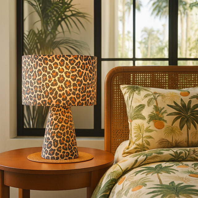 Momo Table Lamp Leopard