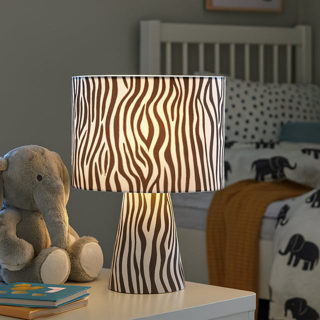 Momo Table Lamp Zebra