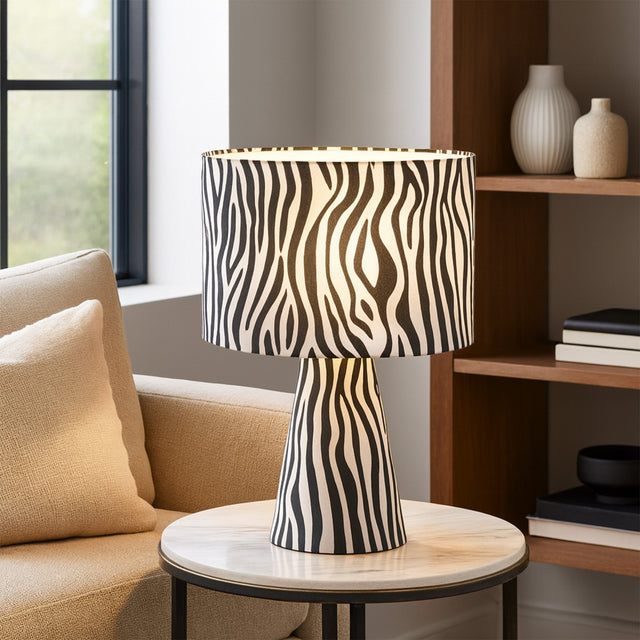 Momo Table Lamp Zebra
