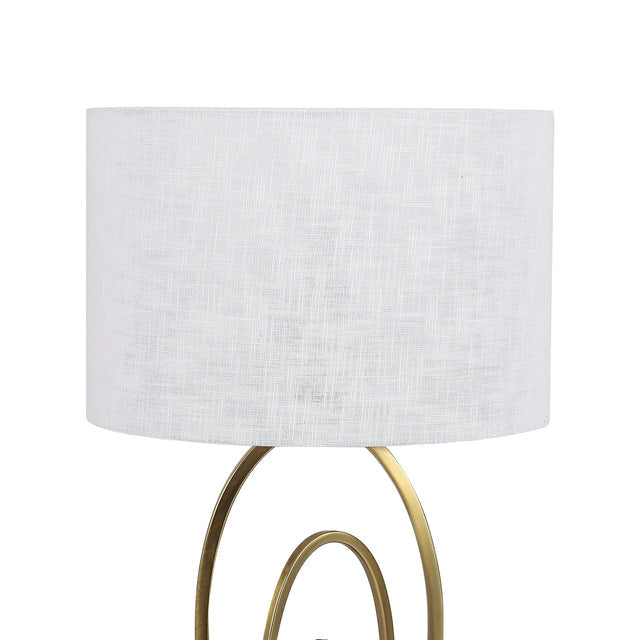 Elora Table Lamp Gold & Matt Black