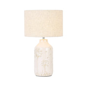 Nari Dandelion Table Lamp White & Natural