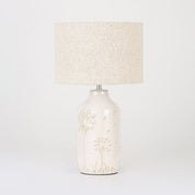 Nari Dandelion Table Lamp White & Natural
