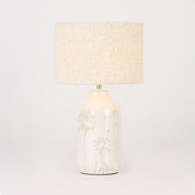 Nari Dandelion Table Lamp White & Natural