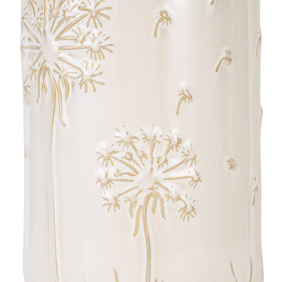 Nari Dandelion Table Lamp White & Natural