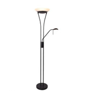 Reed LED Mother & Child Floor Lamp - Black