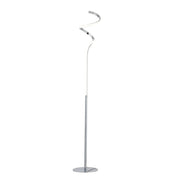 Chipper Floor Lamp Chrome Aluminium 3000K