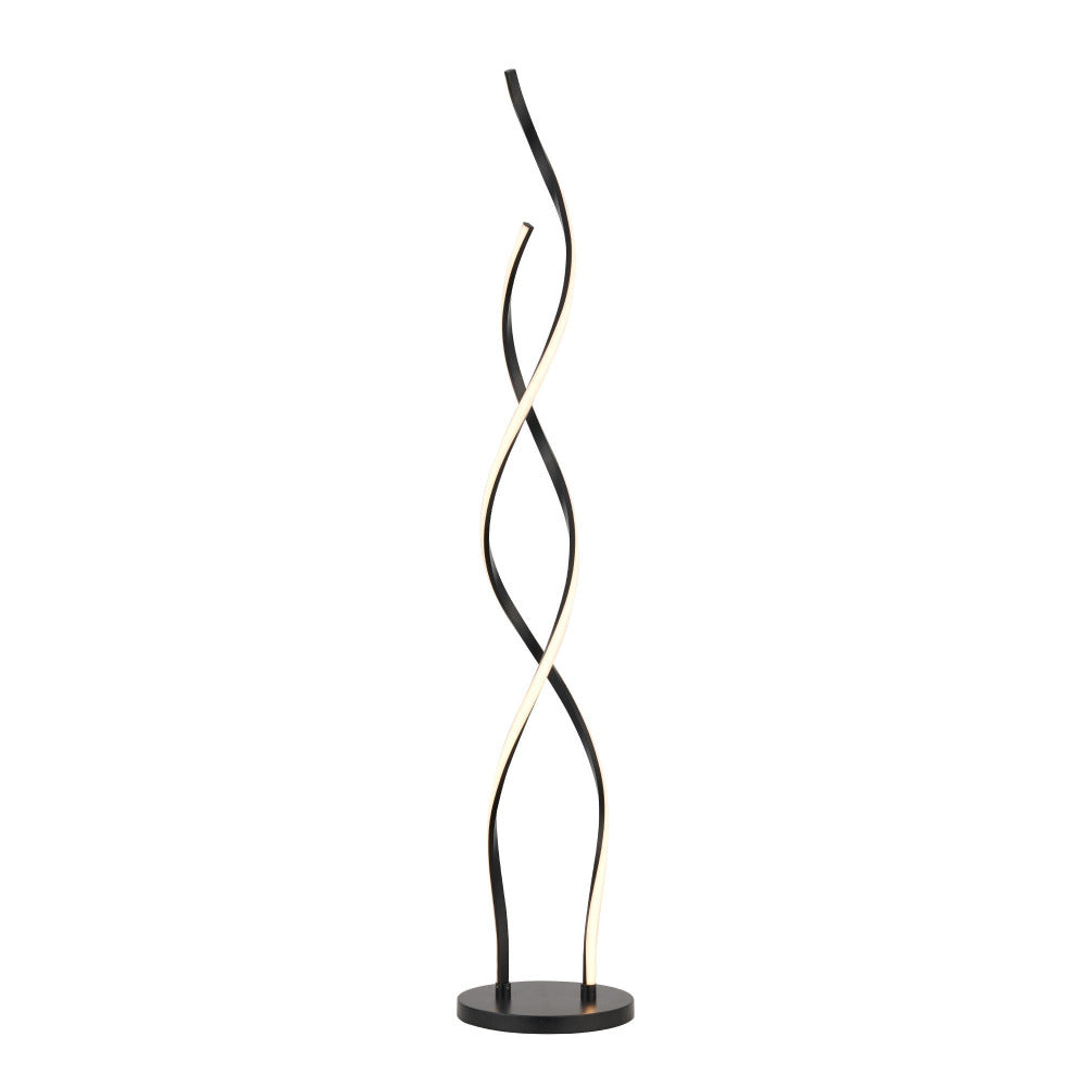Acropora Floor Lamp Black Aluminium 3000K