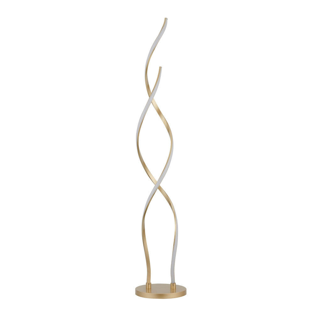 Acropora Floor Lamp Gold Aluminium 3000K