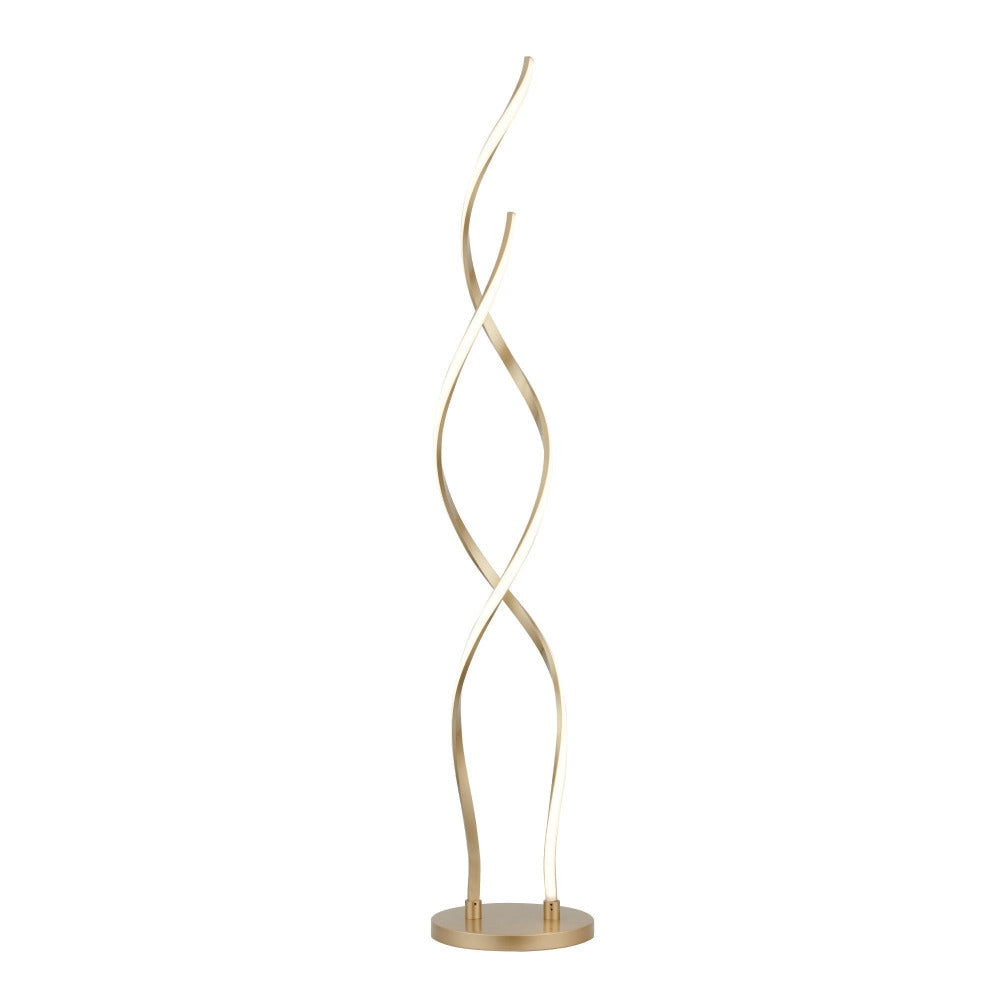 Acropora Floor Lamp Gold Aluminium 3000K
