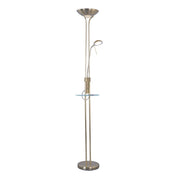Seed Floor 2 Lamp USB & Wireless Charger Antique Brass Iron 3000K