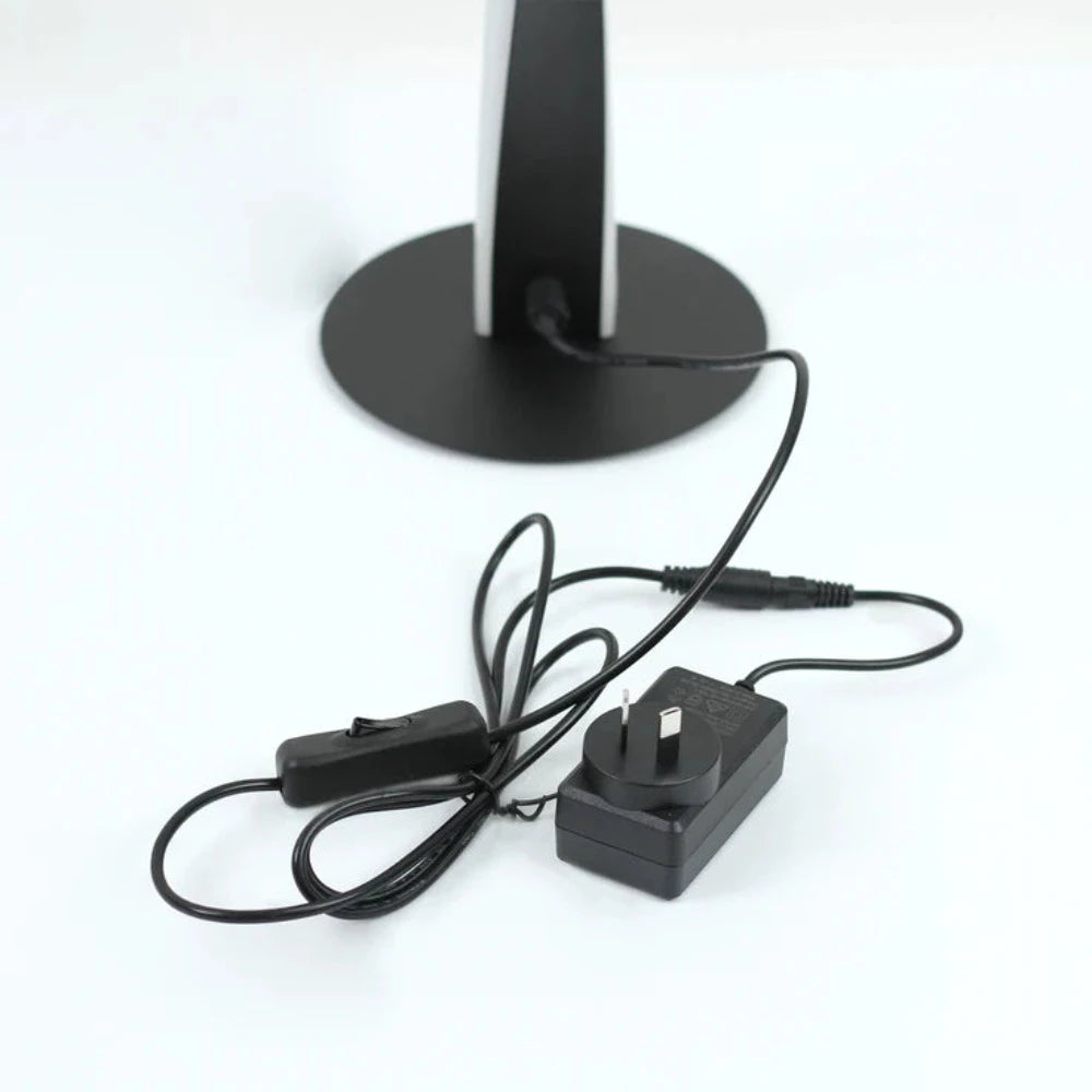 Enhalus LED Table Lamp Black Metal 2900K