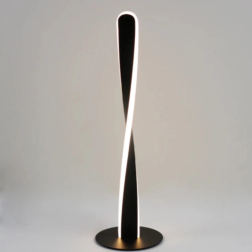 Enhalus LED Table Lamp Black Metal 2900K
