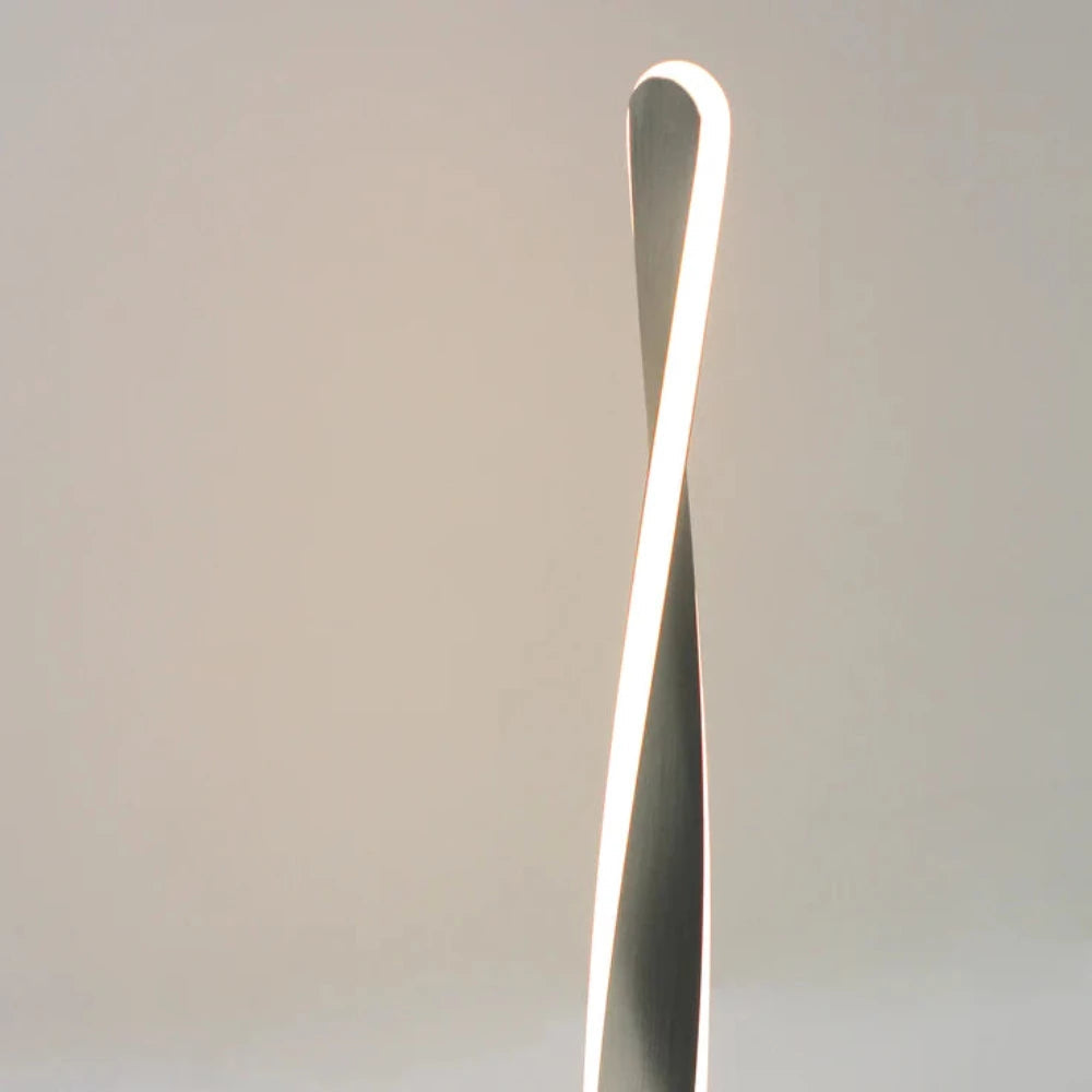 Enhalus LED Table Lamp Chrome Metal 2900K