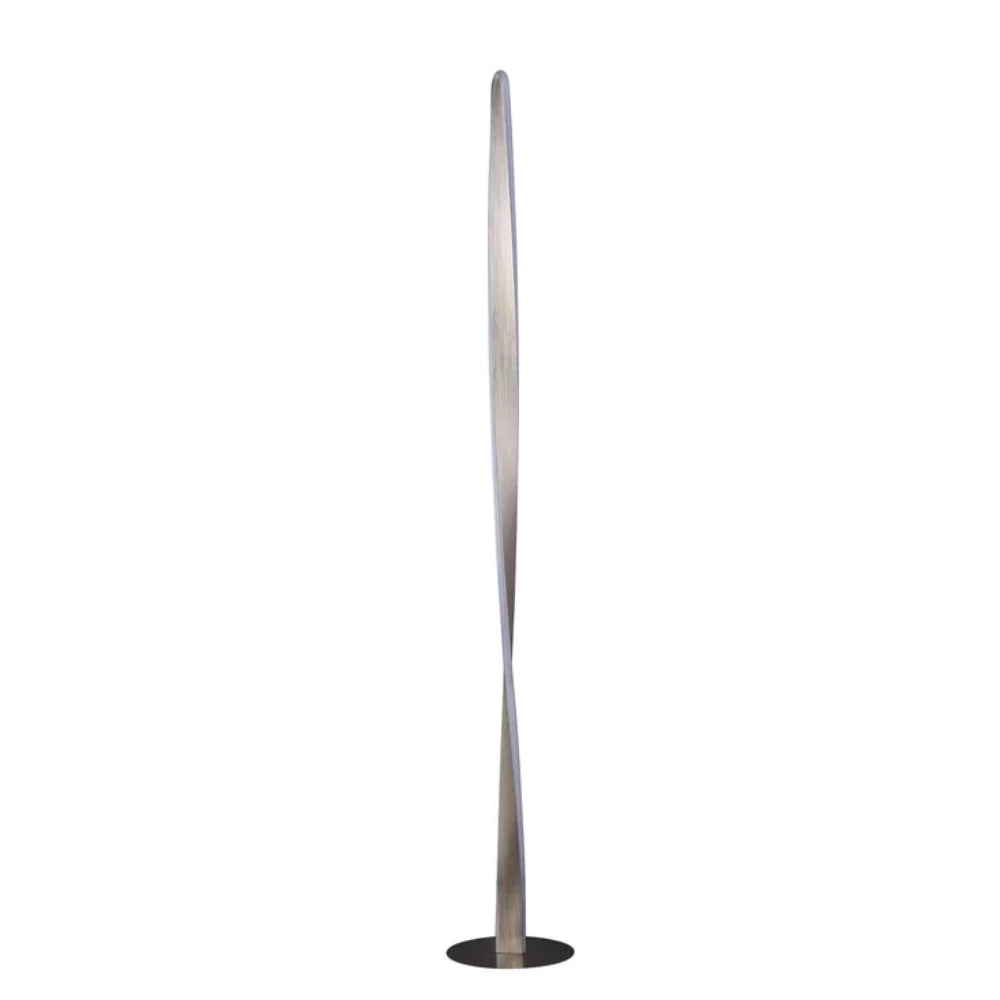 Enhalus LED Floor Lamp Chrome Metal 2900K
