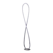 Infinite LED Floor Lamp Chrome Metal 2900K