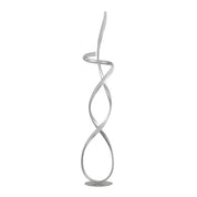 Ainhoa LED Floor Lamp Silver Metal 3000K