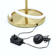 Lyona LED Floor Lamp Gold Metal 3000K