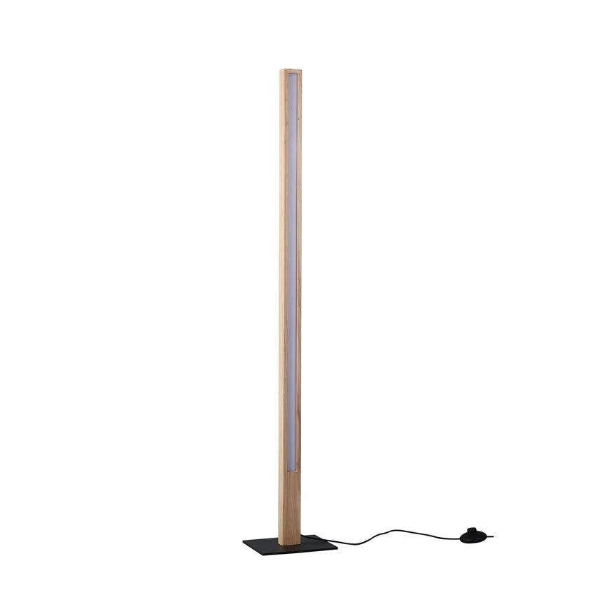 Rectara LED Floor Lamp 15W 2600K Natural & Black