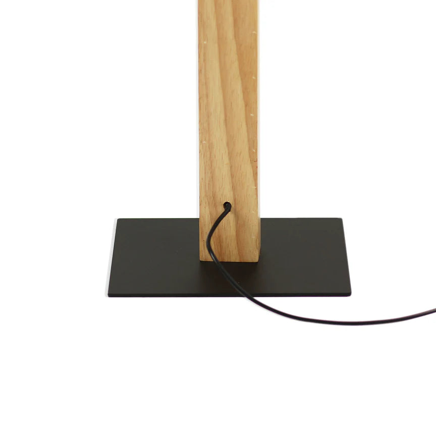 Rectara LED Floor Lamp 15W 2600K Natural & Black