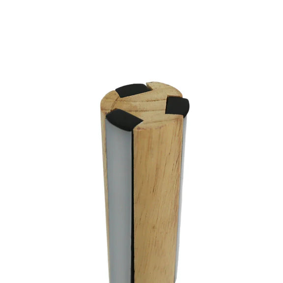 Bonnie LED Floor Lamp 30W 3000K Matt Black & Wood