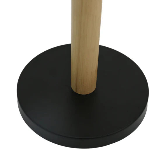 Bonnie LED Floor Lamp 30W 3000K Matt Black & Wood