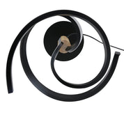 Estelle LED Table Lamp 12W 3000K Matt Black & Wood