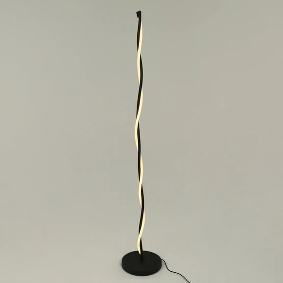 Rio LED Metal Floor Lamp 12W 3000K Matt Black