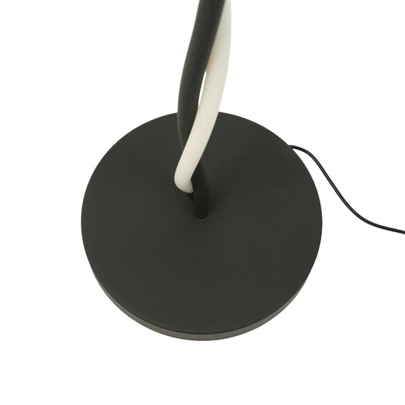 Rio LED Metal Floor Lamp 12W 3000K Matt Black