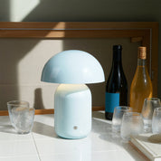 Mushroom LED Touch Table Lamp 2W 3CCT Pale Blue