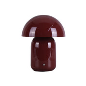 Mushroom LED Touch Table Lamp 2W 3CCT Brick Red