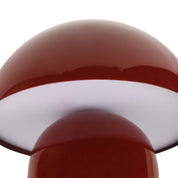 Mushroom LED Touch Table Lamp 2W 3CCT Brick Red