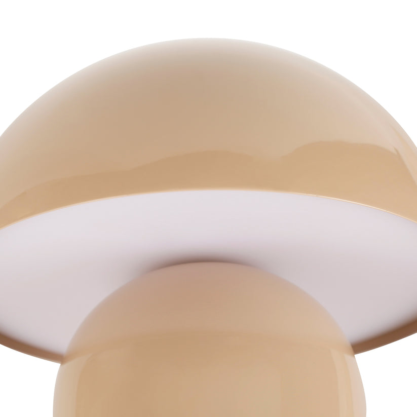 Mushroom LED Touch Table Lamp 2W 3CCT Taupe