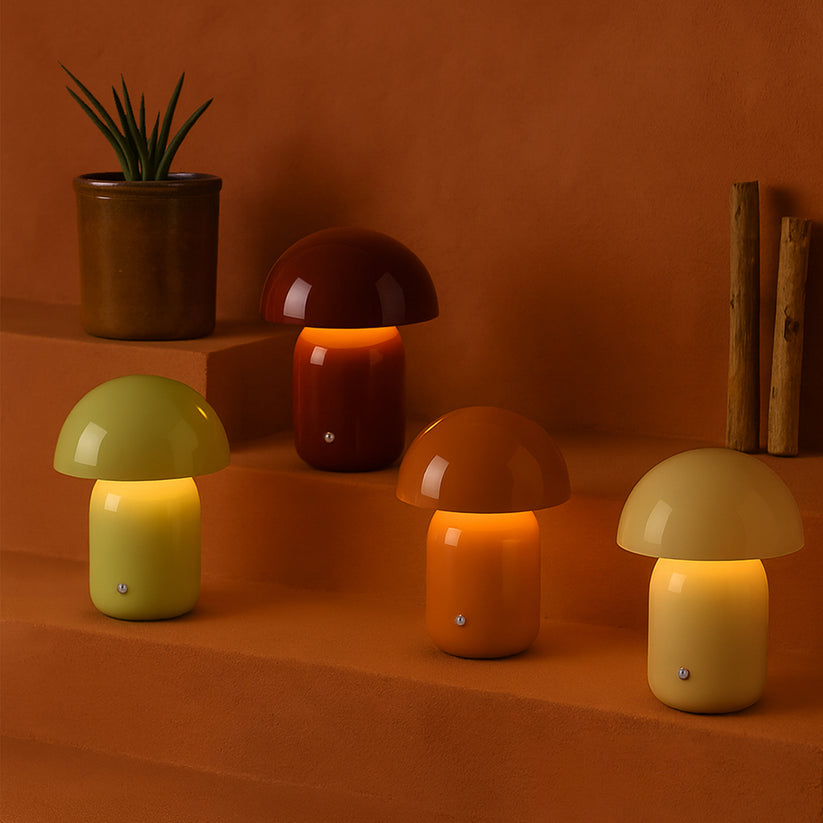 Mushroom LED Touch Table Lamp 2W 3CCT Clay