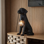 Golden Retriever LED Table Lamp 2.4W 3300K Brushed Black