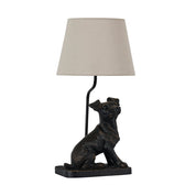 Jack Russell LED Table Lamp 2.5W 3000K Natural & Brushed Black Copper