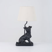 Jack Russell LED Table Lamp 2.5W 3000K Natural & Brushed Black Copper