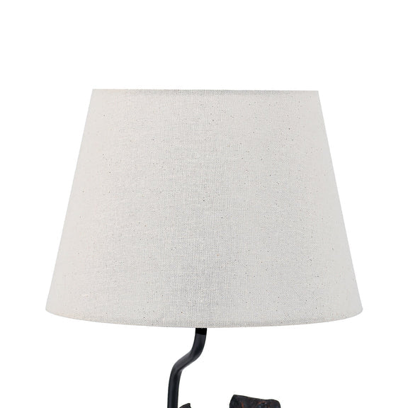 Jack Russell LED Table Lamp 2.5W 3000K Natural & Brushed Black Copper